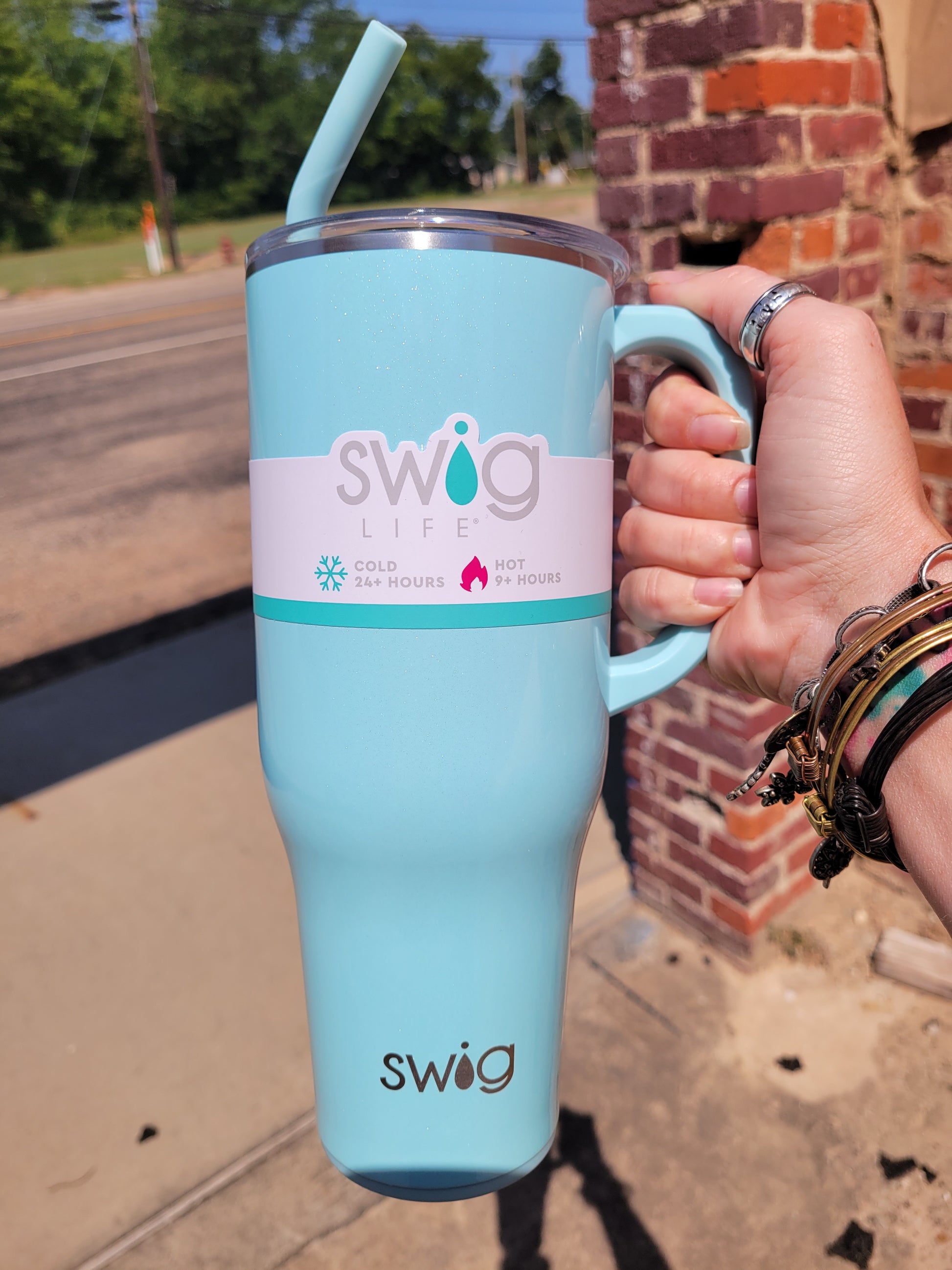 SWIG - Wild Child Leopard Mega Mug 40oz