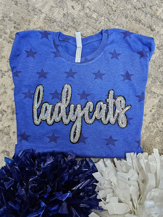 Ladycat Sequin Patch T-Shirt