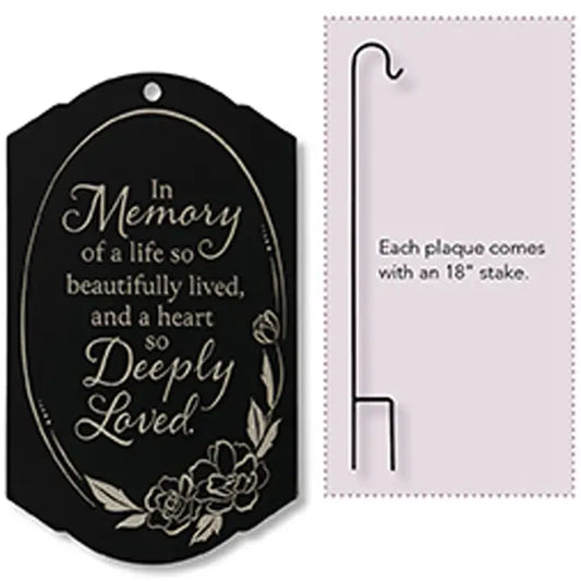 Deeply Loved Memorial Stake