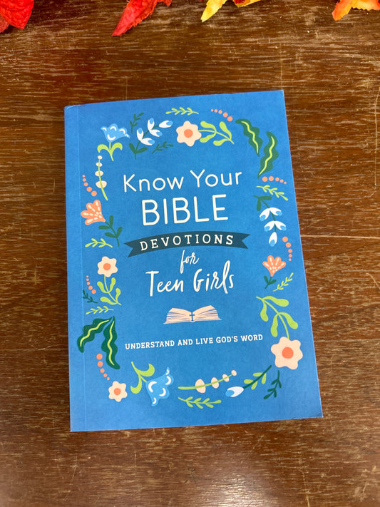 Know Your Bible Devotion for Teen girls